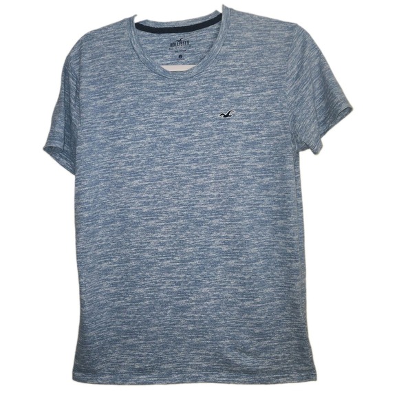 Hollister Other - Hollister Mens Blue Heathered   Short Sleeve  T-Shirt.                  SMALL
